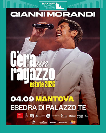 Concerto Gianni Morandi Mantova 2026