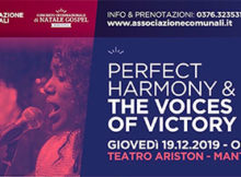 Concerto gospel Perfect Harmony & The Voices of Victory Mantova Natale 2019