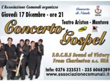 Concerto Gospel Natale 2015 Mantova Teatro Ariston