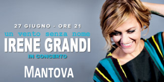 Concerto Irene Grandi Mantova Outlet 2015