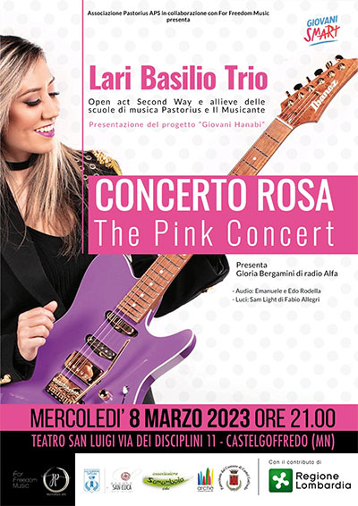 concerto rosa Lari Basilio Trio Castel Goffredo (Mantova) 8/3/2023