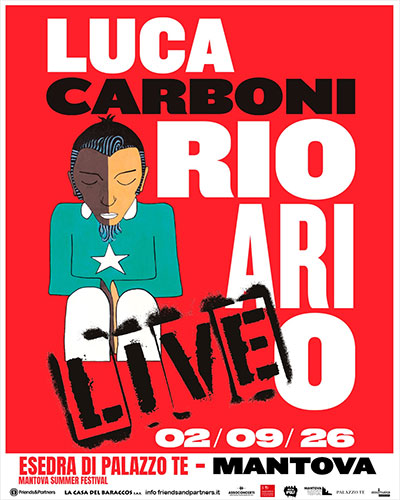 Concerto Luca Carboni Mantova 2026