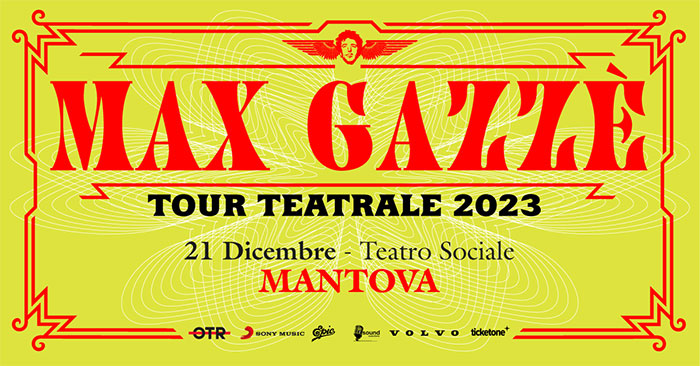 Concerto Max Gazzè Mantova 2023