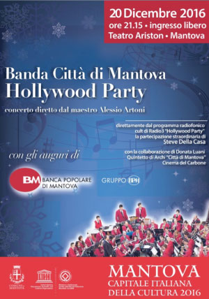 Concerto Natale 2016 Banda Città di Mantova