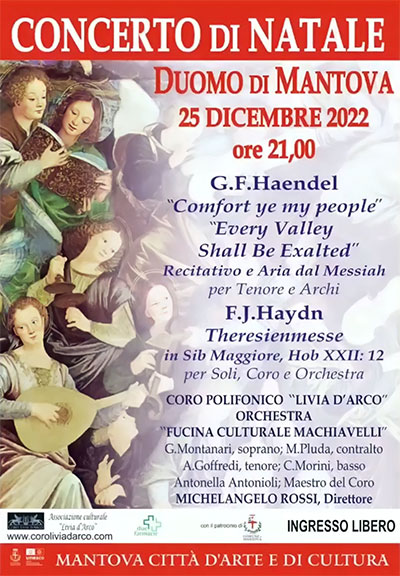 Concerto di Natale 2022 Mantova Duomo