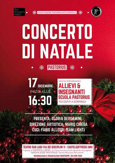 Concerto di Natale 2023 Pastorius Castel Goffredo (MN)
