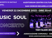 Concerto Natale 2023 The Women of GOD San Giorgio Bigarello (Mantova)