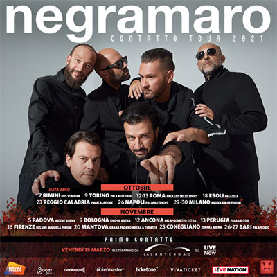 Concerto Negramaro Mantova 2022