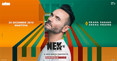 Concerto Nek Mantova 2019