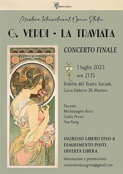 Concerto Finale della Mantova International Opera Studio Mantova 2023