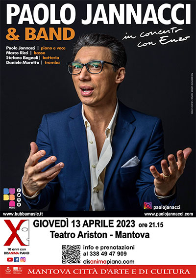 concerto Paolo Jannacci Mantova 2023