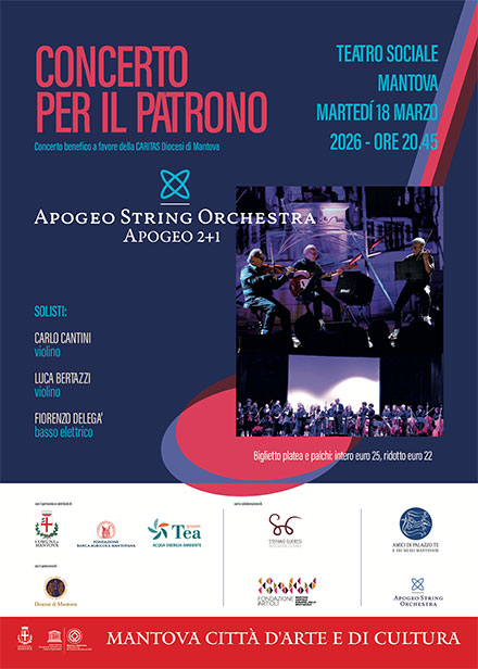 Concerto patrono Mantova Sant'Anselmo 2026