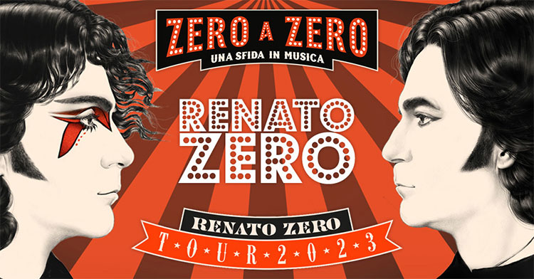 concerto Renato Zero Mantova 2023 Zero a Zero tour
