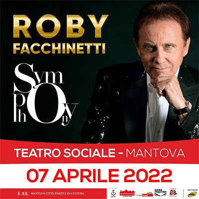 Concerto Roby Facchinetti Mantova Teatro Sociale 2022