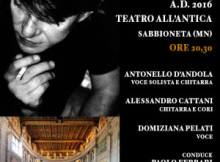 Concerto Tributo Fabrizio De Andrè Sabbioneta 2016