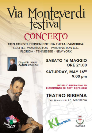 Concerto Via Monteverdi Festival Mantova 2015