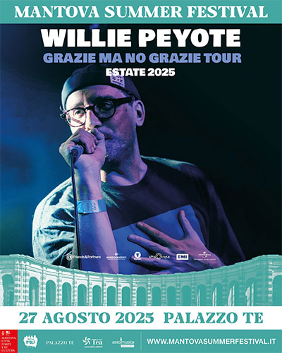 concerto Willie Peyote Mantova 2025