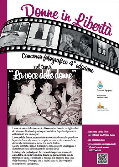 Concorso Fotografico Donne in Libertà 2020 Pegognaga (MN)