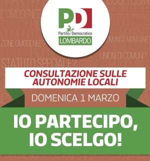 Consultazione autonomie locali 2015 PD Mantova