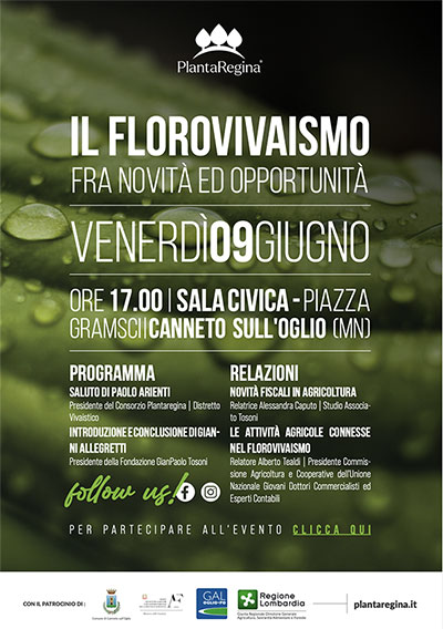 convegno florovivaismo Canneto sull'Oglio (Mantova) 9/6/2023