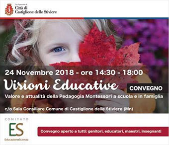 Convegno Visioni Educative a Castiglione delle Stiviere Mantova