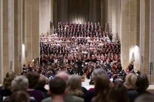 Coro e Orchestra Sinfonica Royal Grammar School e Guildford High School di Londra a Mantova 2017