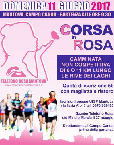 Corsa in Rosa Mantova 2017