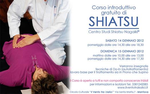 Corso introduttivo gratuito di Shiatsu Mantova