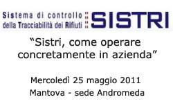 Mantova, corso Sistri come operare concretamente in azienda