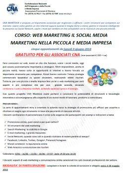 Mantova corso web marketing e social media marketing