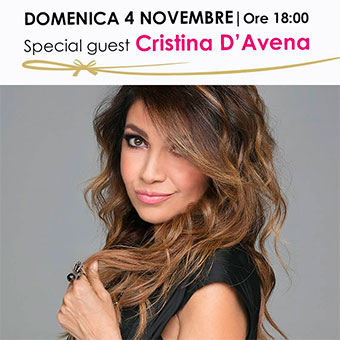 Cristina D'Avena Mantova centro commerciale La Favorita 2018