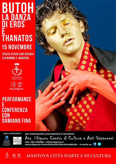 Danza Butoh Performance e Conferenza Damiano Fina Mantova 2019