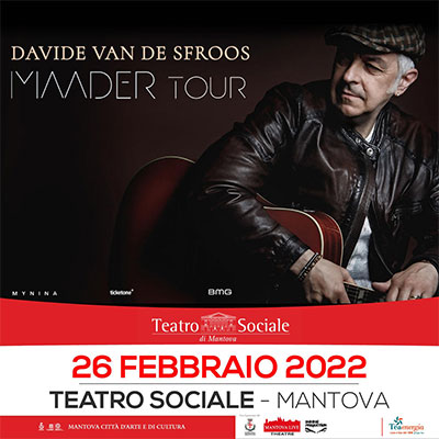 concerto Davide Van De Sfroos Mantova 2022
