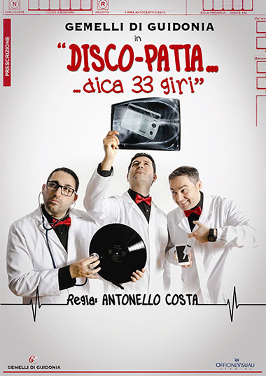 Gemelli di Guidonia Disco-patia dica 33 giri! Mantova 30/11/2019