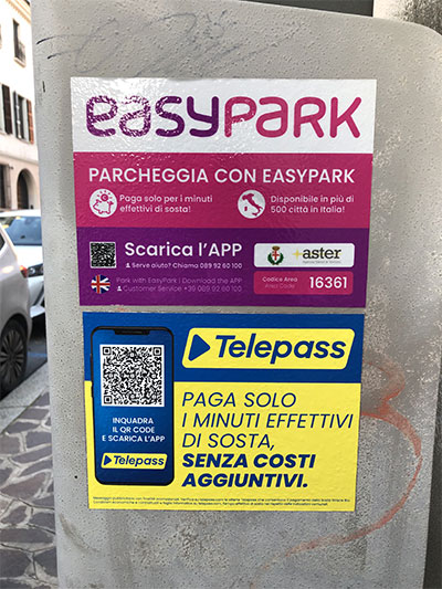 app Easy Park Mantova