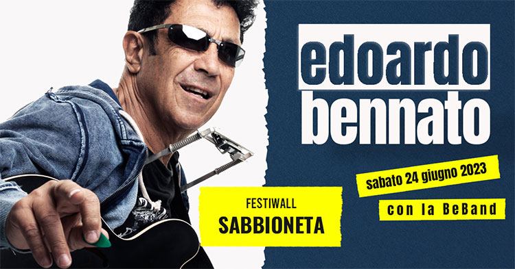concerto Edoardo Bennato Sabbioneta 2023 Festiwall