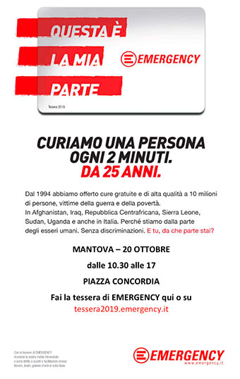 Emergency Mantova 2018