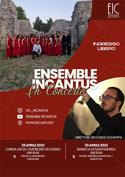 concerto Ensemble Incantus Mantova 2023