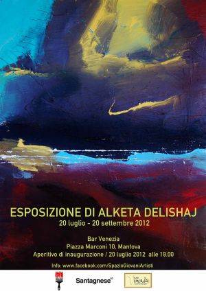 Esposizione di Alketa Delishaj Mantova (Bar Venezia)