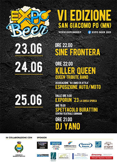 Expo Beer 2023 San Giacomo Po (Mantova)