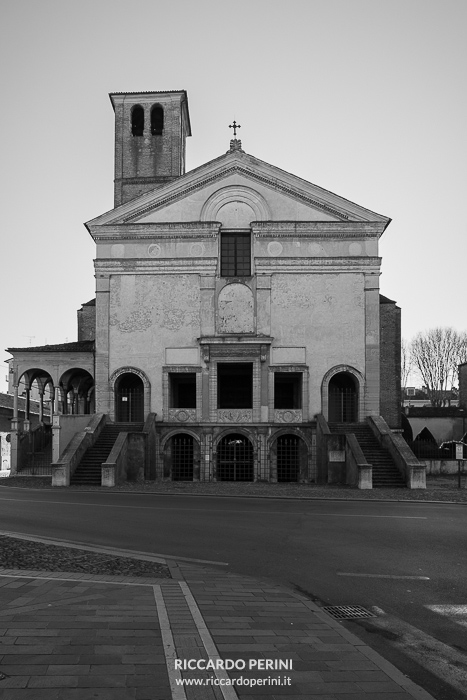 Famedio Chiesa di San Sebastiano Mantova - foto Riccardo Perini, 2020