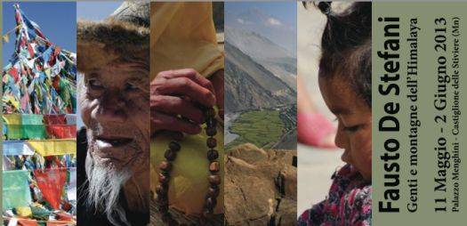 Mostra Fausto De Stefani Genti e montagne dell'Himalaya a Castiglione delle Stiviere (Mantova)