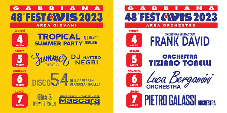 Festa AVIS Gabbiana (MN) 2023