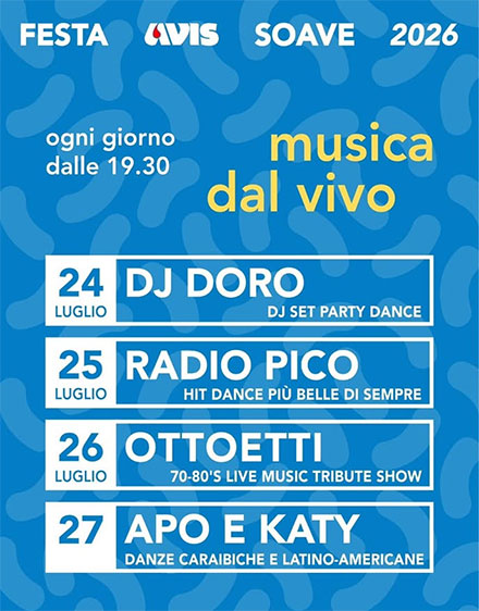 Festa Avis Soave di Porto Mantovano (MN) 2026