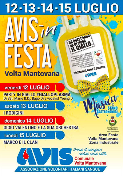 Festa Avis Volta Mantovana 2019