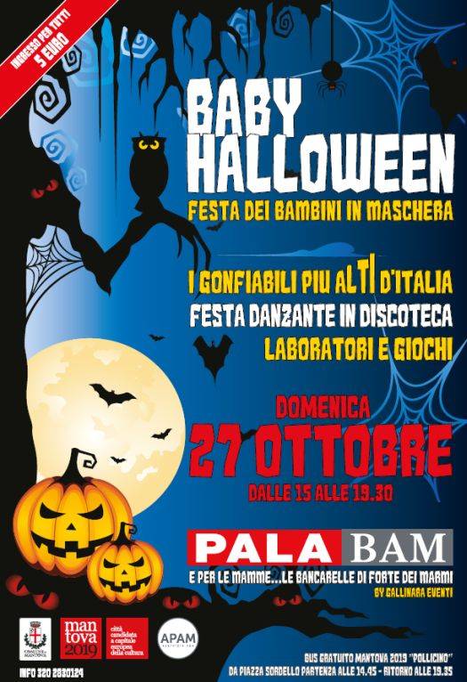 Festa Halloween 2013 Mantova per bambini