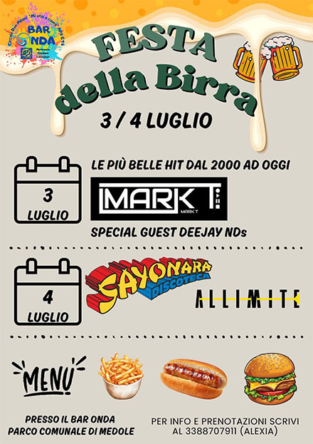 sta della birra 2026 Medole (MN)