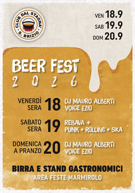 locandina Stagna' Beer Fest