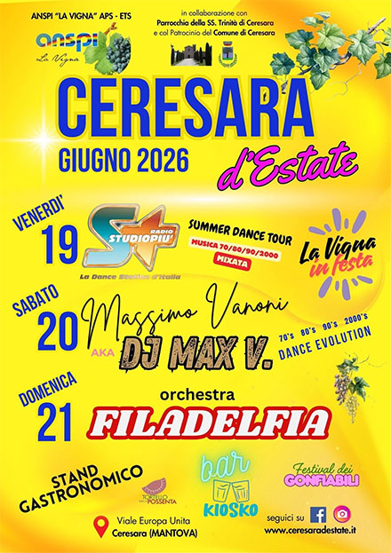 festa Ceresara (MN) estate 2026