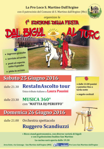 Festa dal Bigul al Torc 2016 San Martino dall'Argine (MN)
